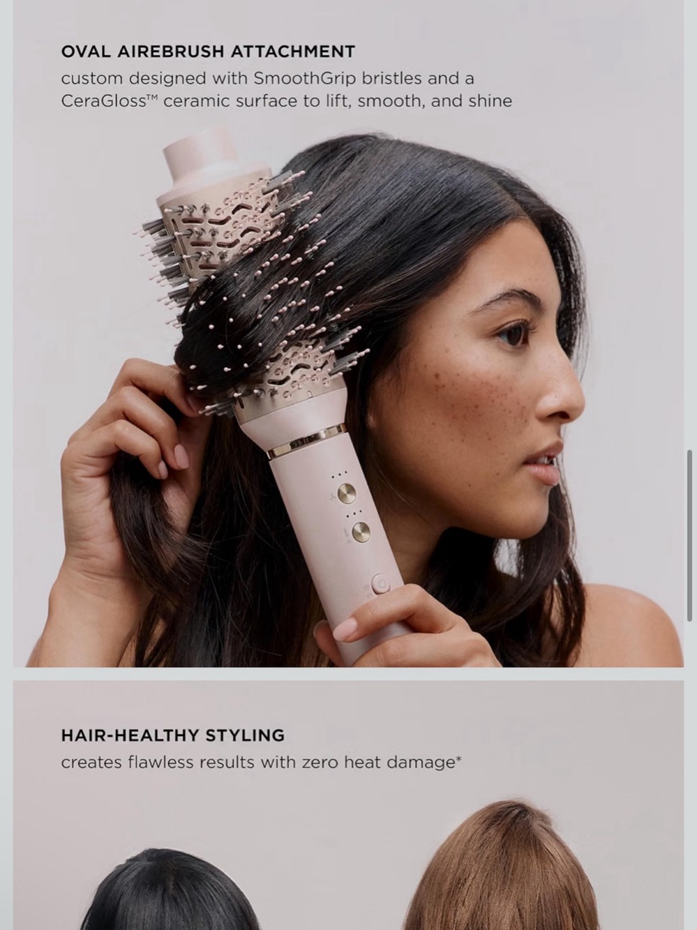 T3 LuxeDry Ionic Hair Dryer Set, Blow Dryer with Diffuser for Curly, Wavy & All - Picture 8 of 13